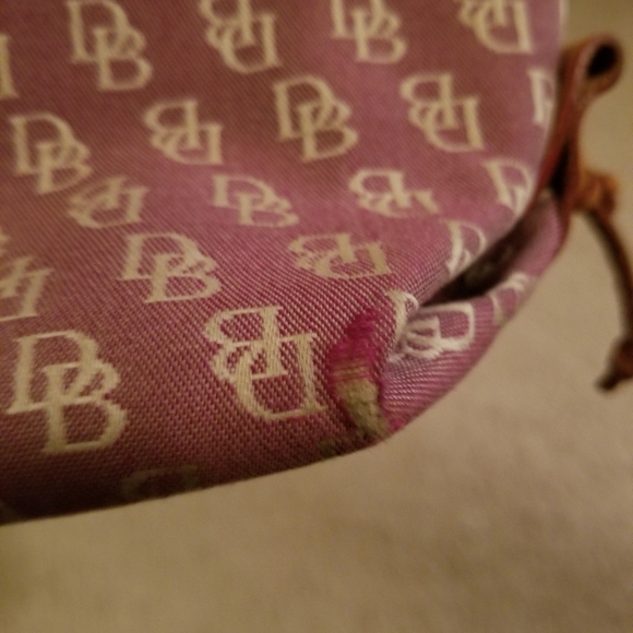 💙2xHP💙 D&B Signature Logo Canvas Tassel Hand Tote - Picture 8 of 9